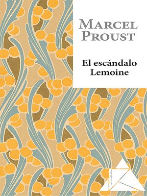 cover image of El escándalo Lemoine
